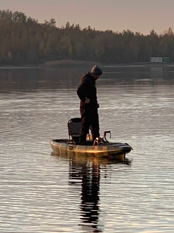 Kajak Fisherman mit Pedalantrieb